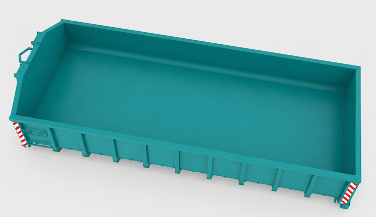 Afvalcontainer 15 m³